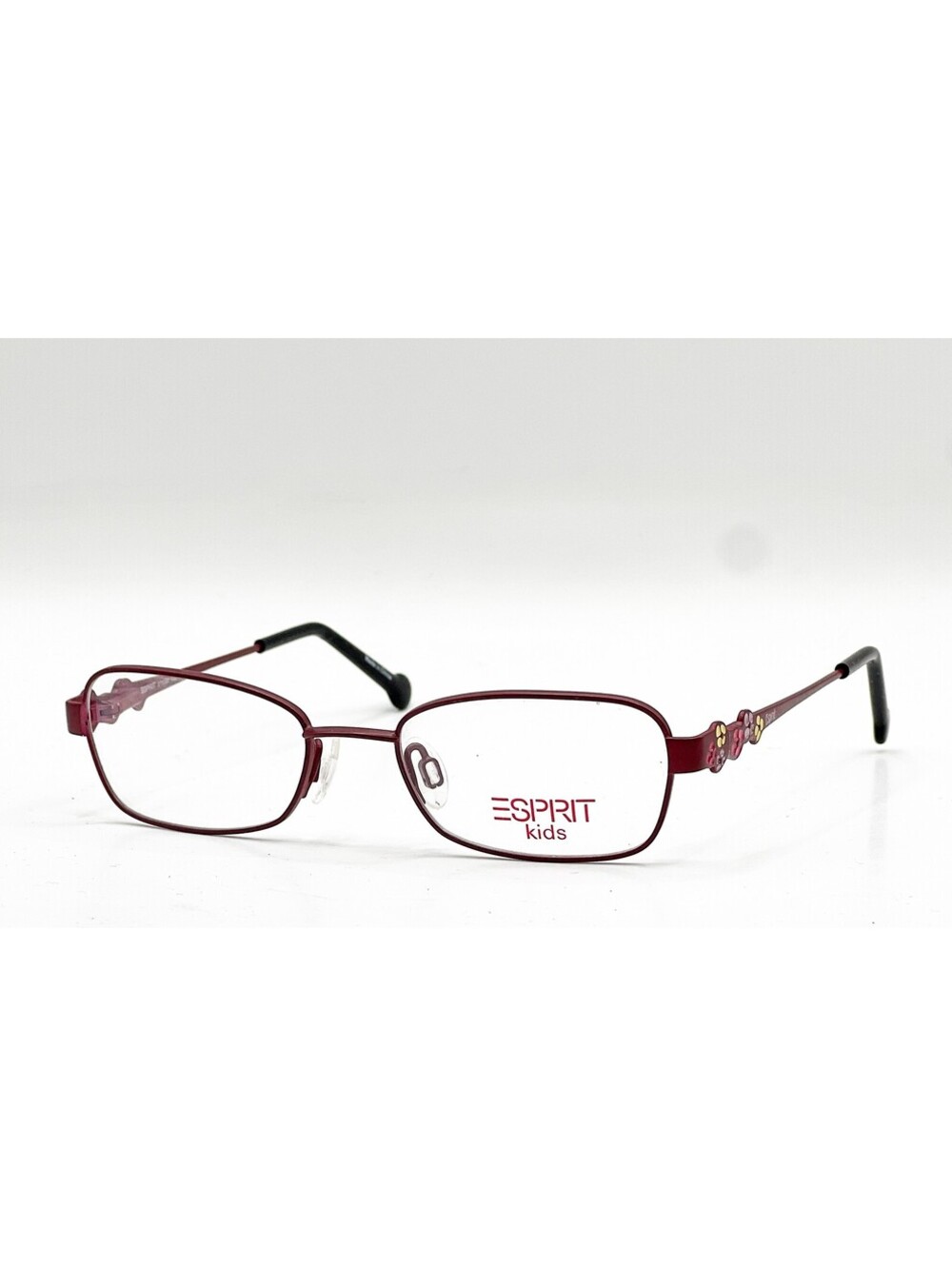 Esprit Kids Et9388 517 Burgundy Authentic Eyeglasses 46-16-120
